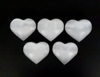 Crystal Selenite Heart Shaped Stone - 6cm
