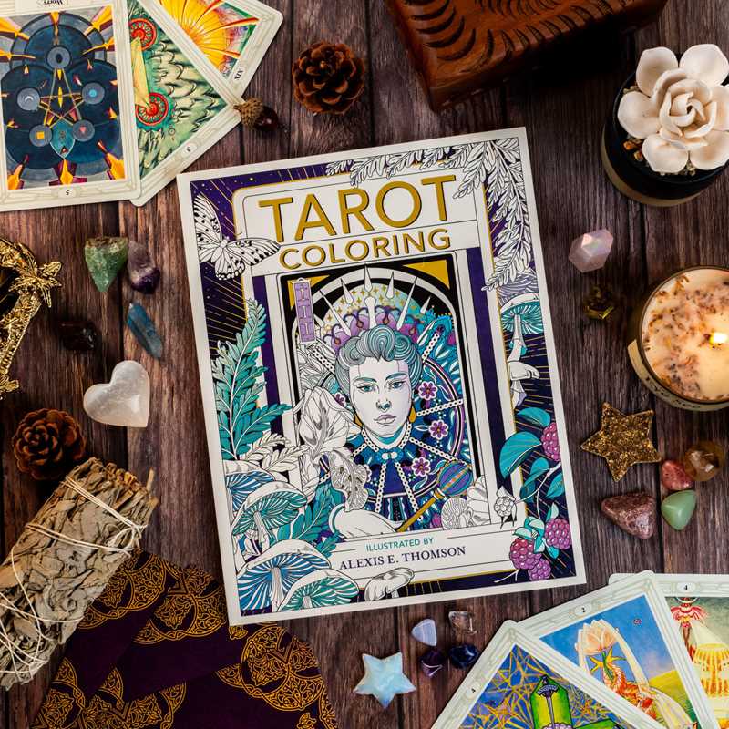 Tarot Coloring by: Paperback 96 pages / English