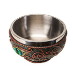 Dragon Eye Resin Smudge Ritual Offering Bowl