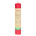 Aloha Bay 7 Chakra Energy Pillar Candle-1 Root: Money
