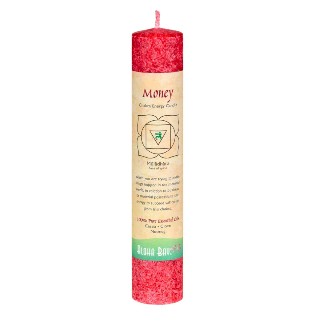 Aloha Bay 7 Chakra Energy Pillar Candle-2 Sacral: Love