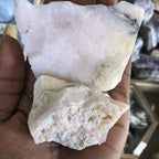 Raw Pink Opal healing stone: Extra-Large