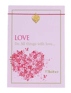 Love Pendant/Charm Necklace