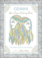 Gemini: Your Cosmic Coloring Book by Mecca Woods: Paperback 48 pages / English