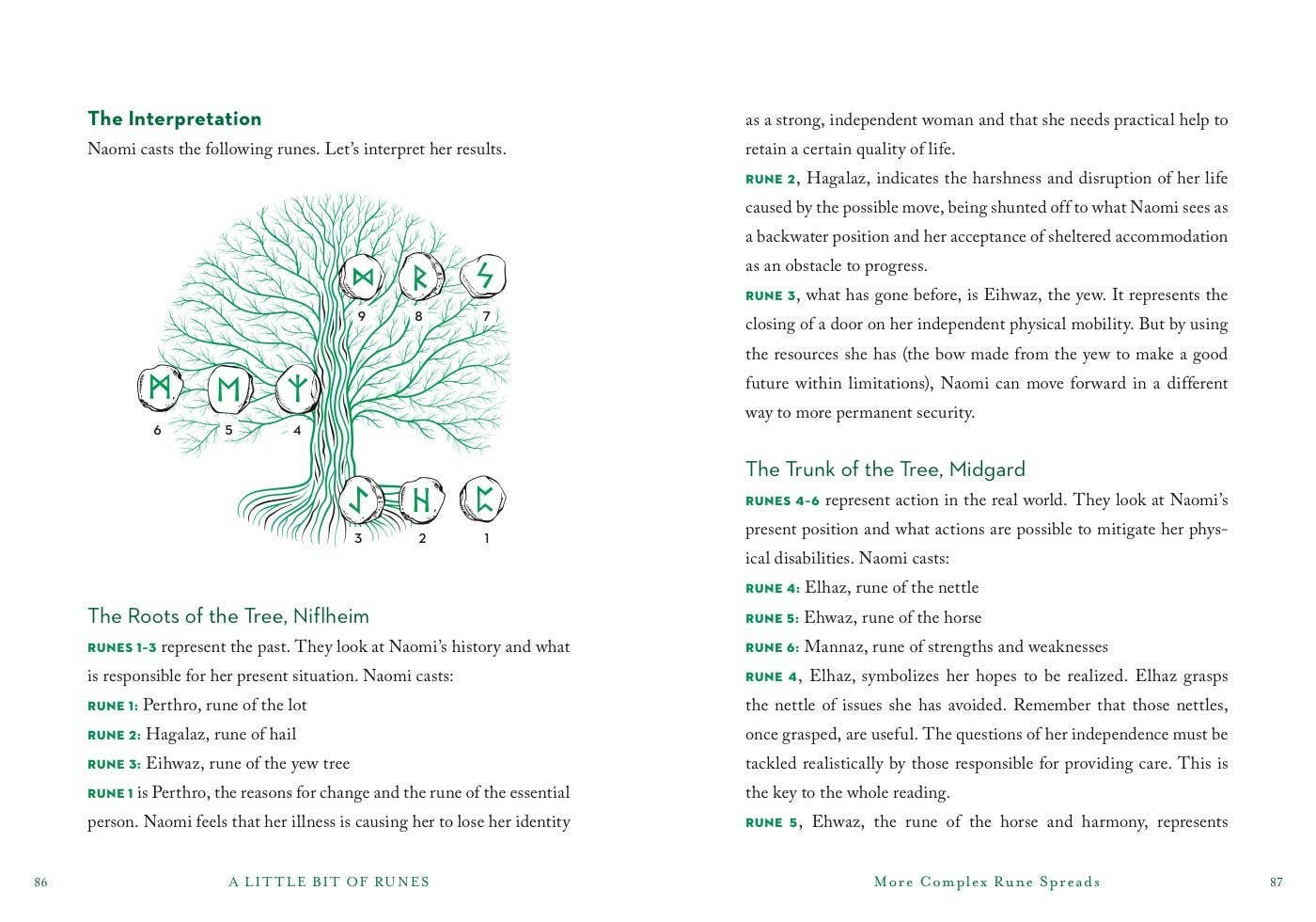 A Little Bit of Runes by Cassandra Eason: Hardcover