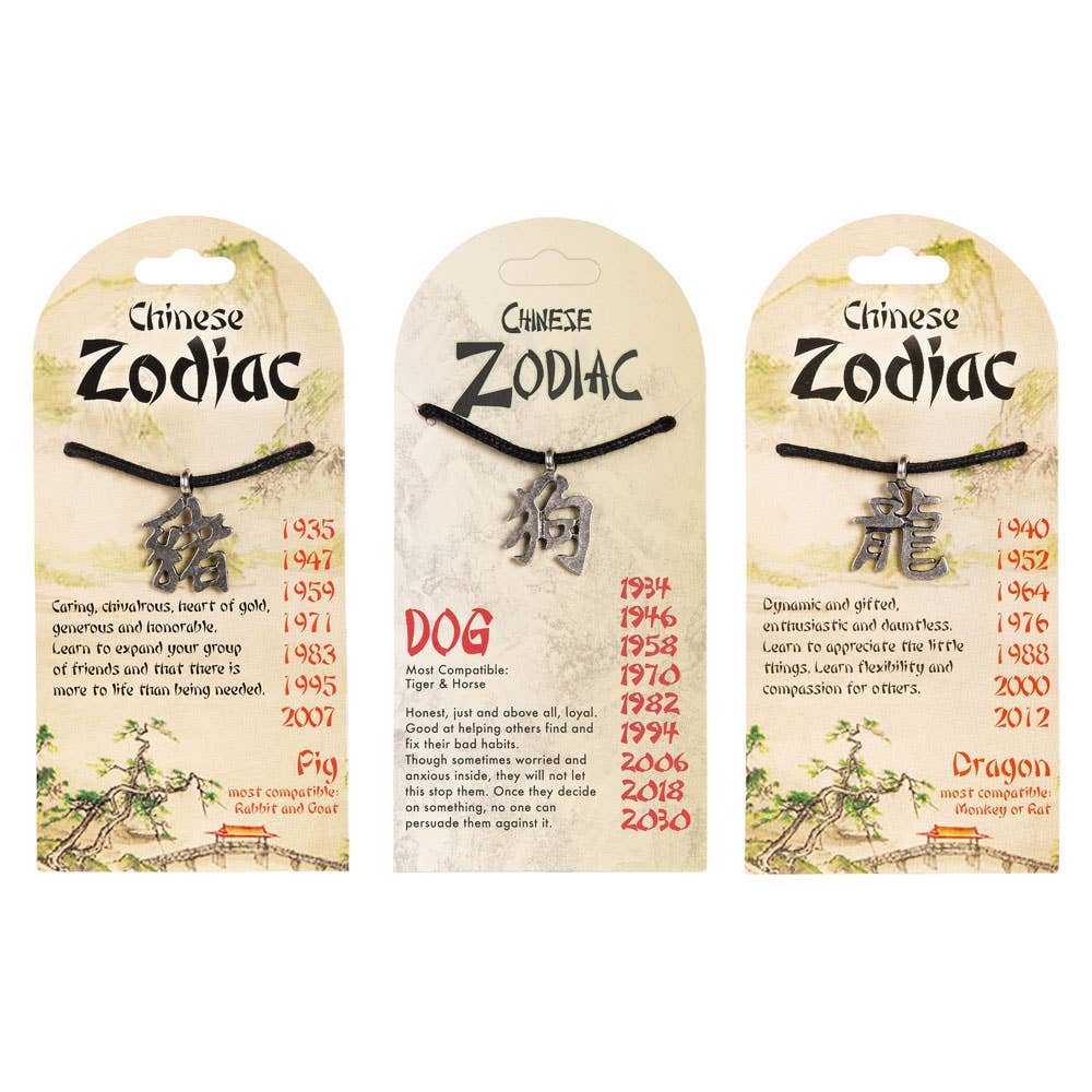 Chinese Zodiac Pendants: Rooster