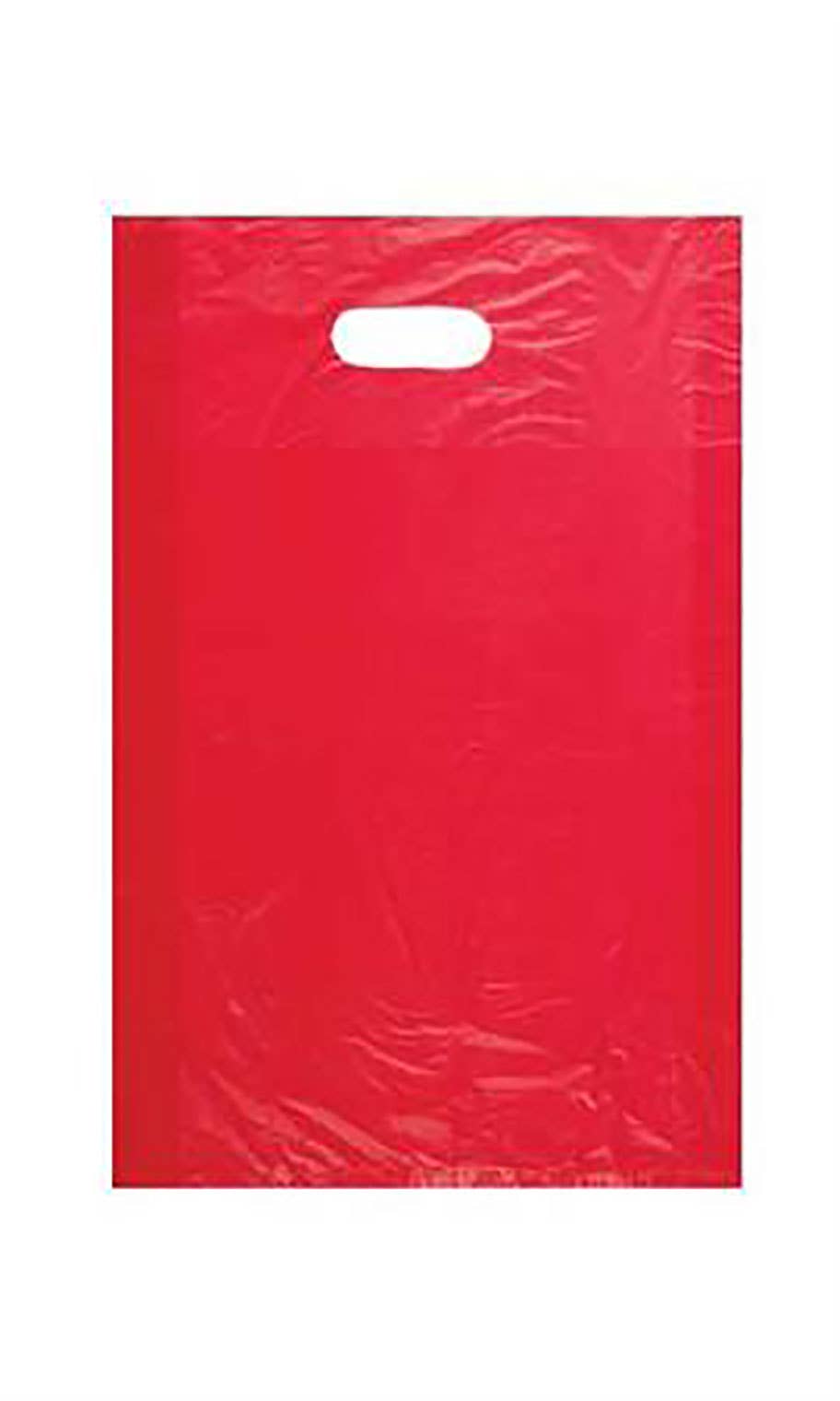 High Density Merchandise Bags: Purple / Case of 1000 / Medium