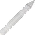 Gemstone Curved Wand White Selenite (Each)