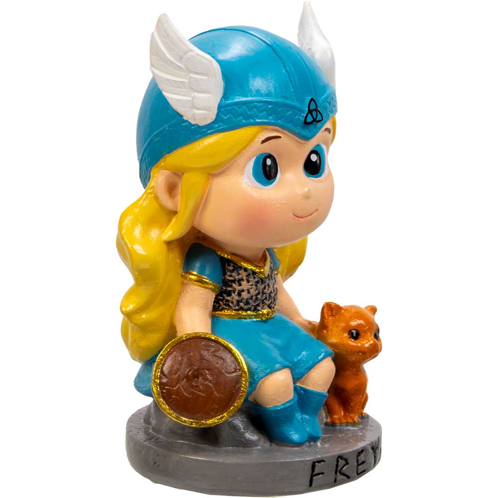 Polyresin Baby Viking Figurine - Freya (Each)