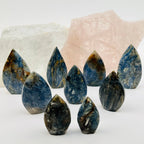 Blue Kyanite Crystal Polished Cut Base Point - By Weight: 260-300g