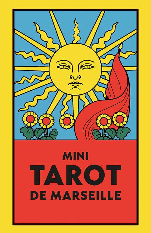 Mini Tarot de Marseille by Nicolas Galkowski: Flashcards 104 pages / English