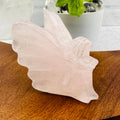 Crystal Carved Gemstone Fairy - You Choose Stone: Rose Quartz