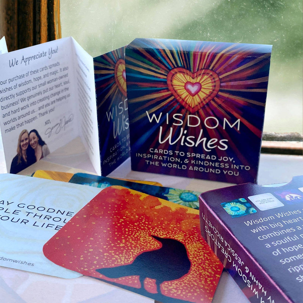 Wisdom Wishes: Cards to spread Joy, Inspiration, and Kindness into the world around you