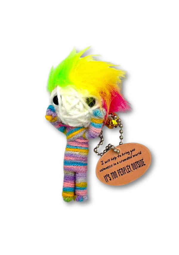 WVD-It's Too Peopley Outside - Watchover Voodoo Dolls - Keychain