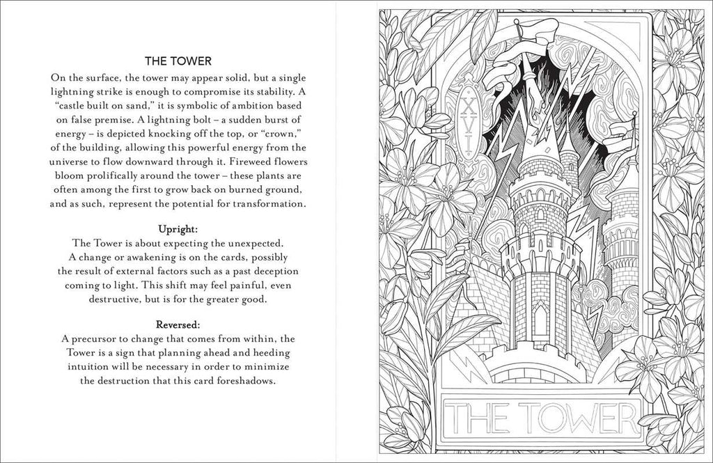 Tarot Coloring by: Paperback 96 pages / English