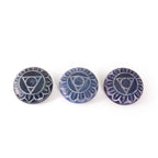 Incense Burner - Soapstone Pebble Throat Chakra Vishudha 2.5