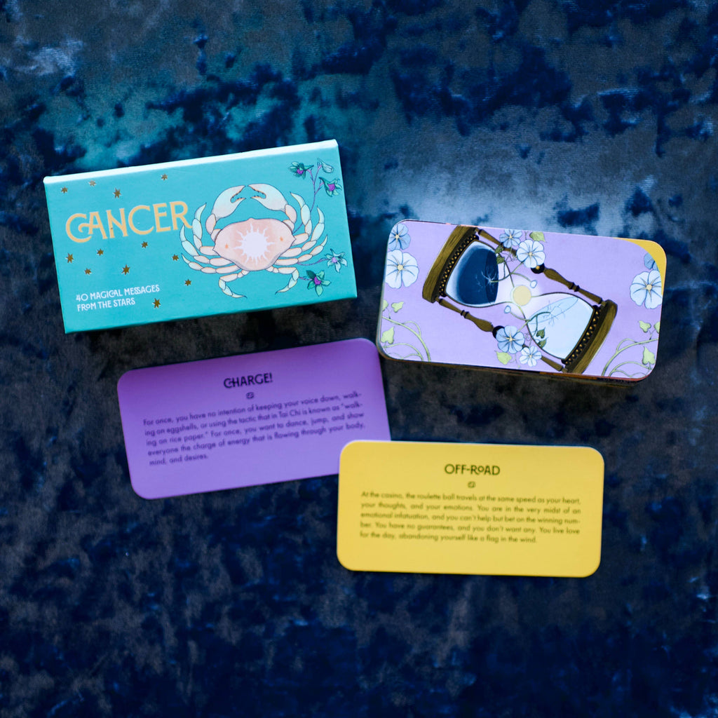 Cancer Pocket Zodiac Cards:40 Magical Messages