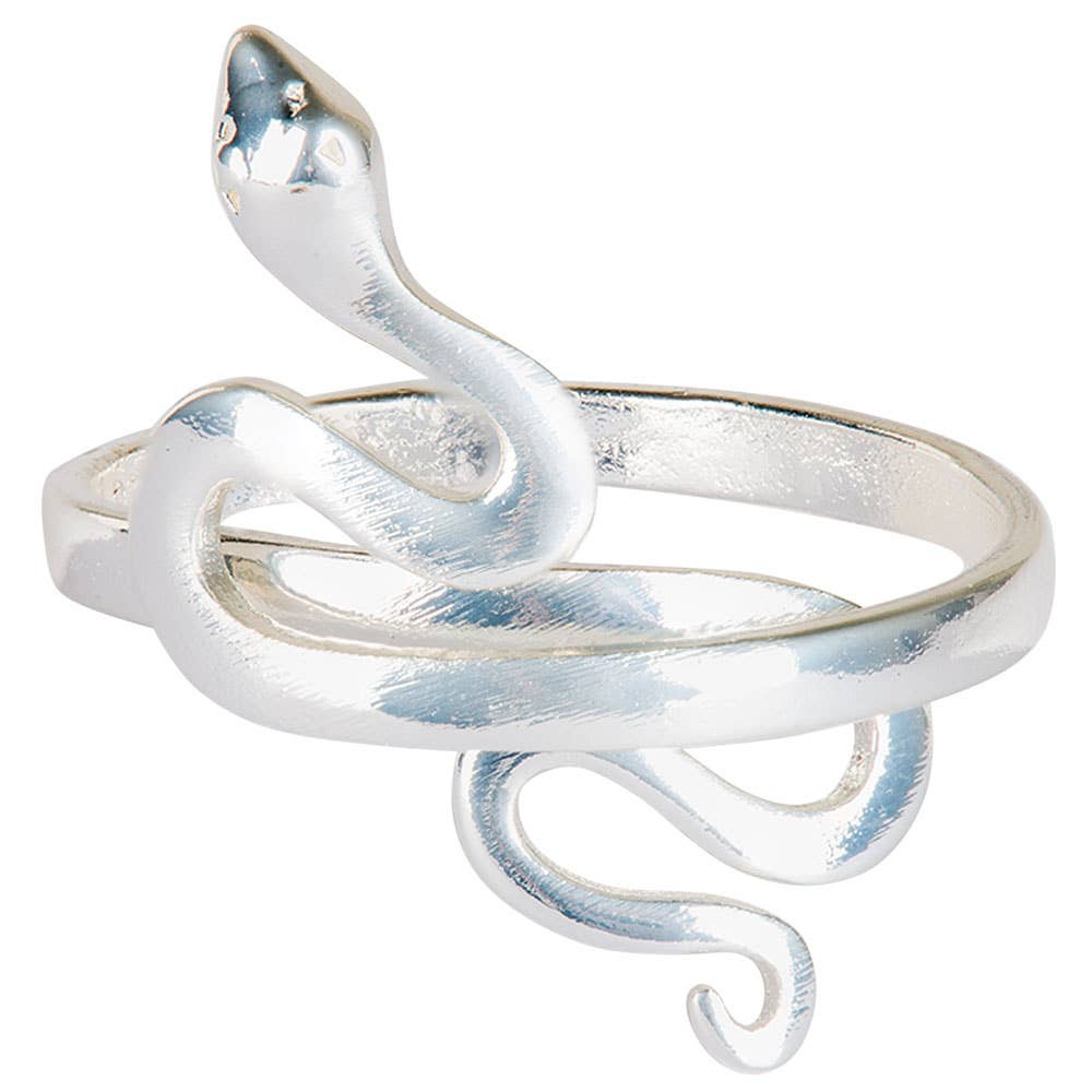 Silver Snake Ring