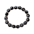 Evil Eye Bracelet: Black