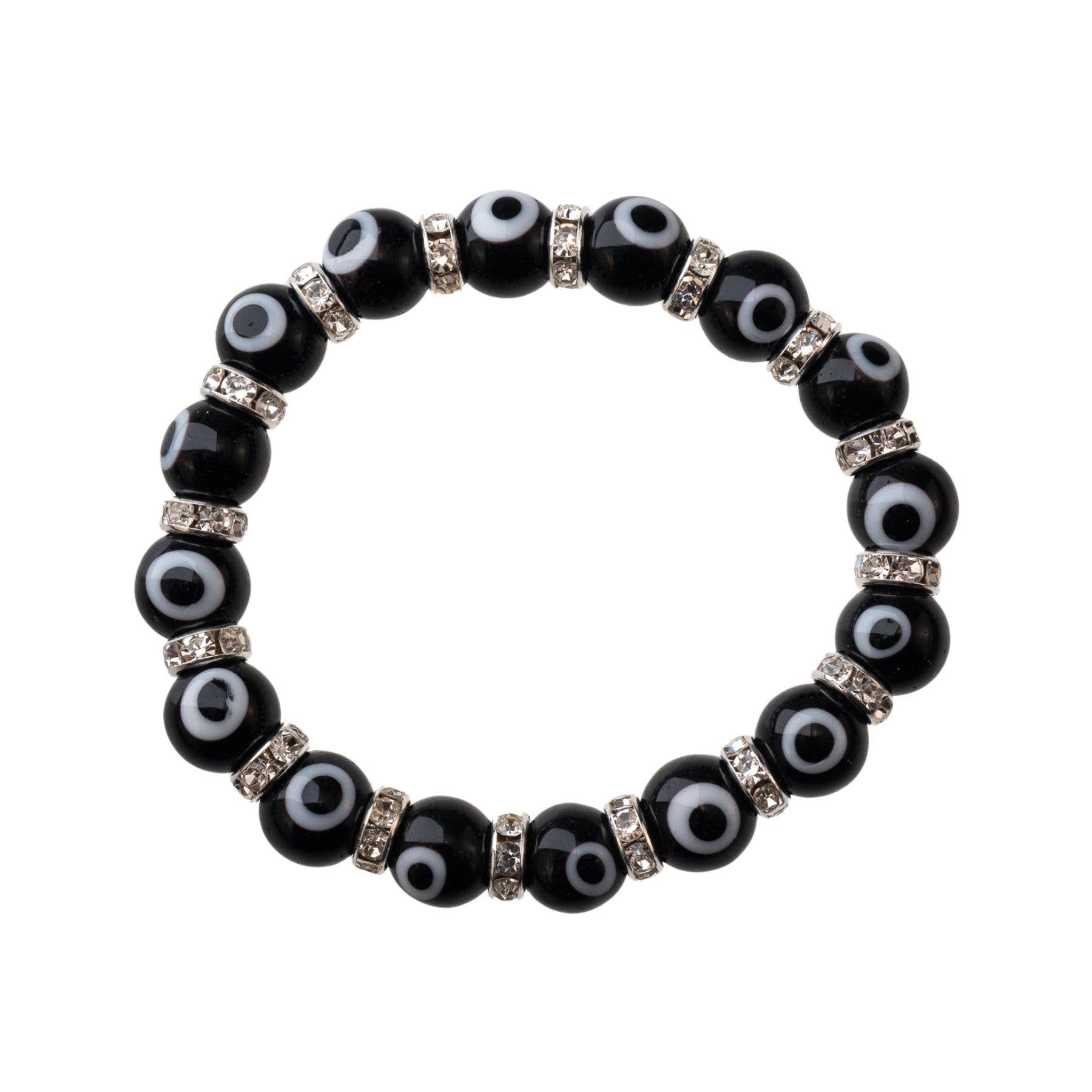 Evil Eye Bracelet: Black