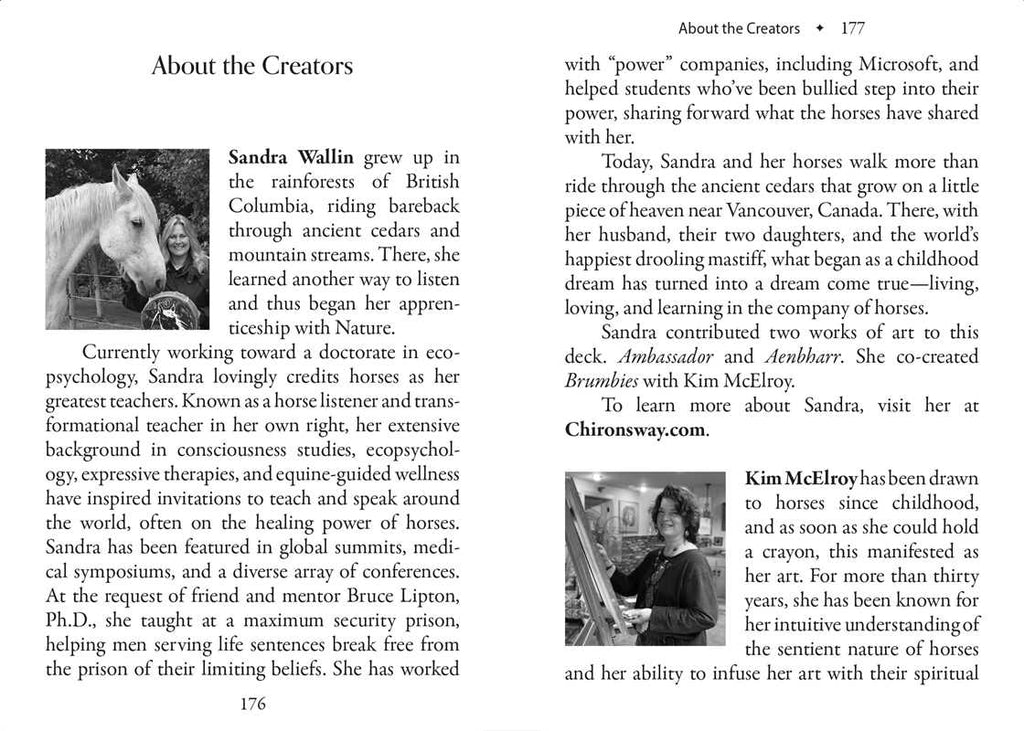 Council of Horses Oracle by Sandra Wallin