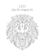 Leo: Your Cosmic Coloring Book by Mecca Woods: Paperback 48 pages / English