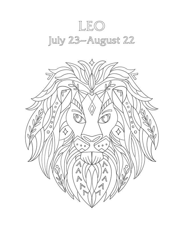 Leo: Your Cosmic Coloring Book by Mecca Woods: Paperback 48 pages / English