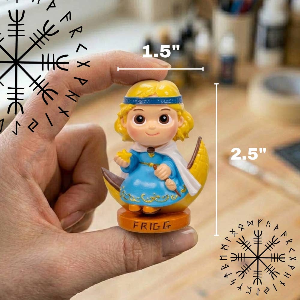 Polyresin Baby Viking Figurine - Frigg (Each)
