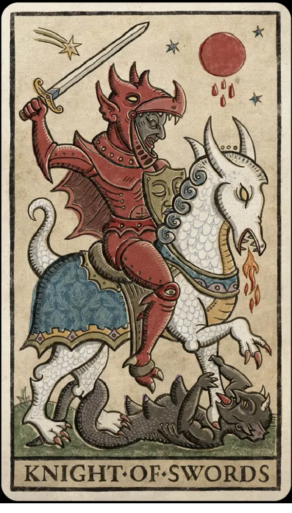 Trionfi Della Luna Tarot