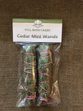 Mini Cedar Wands - Pack of 2
