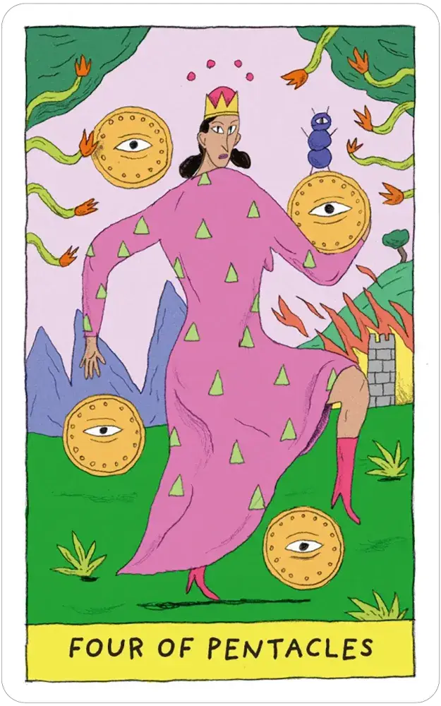 Whimsical Witch Tarot in a Tin