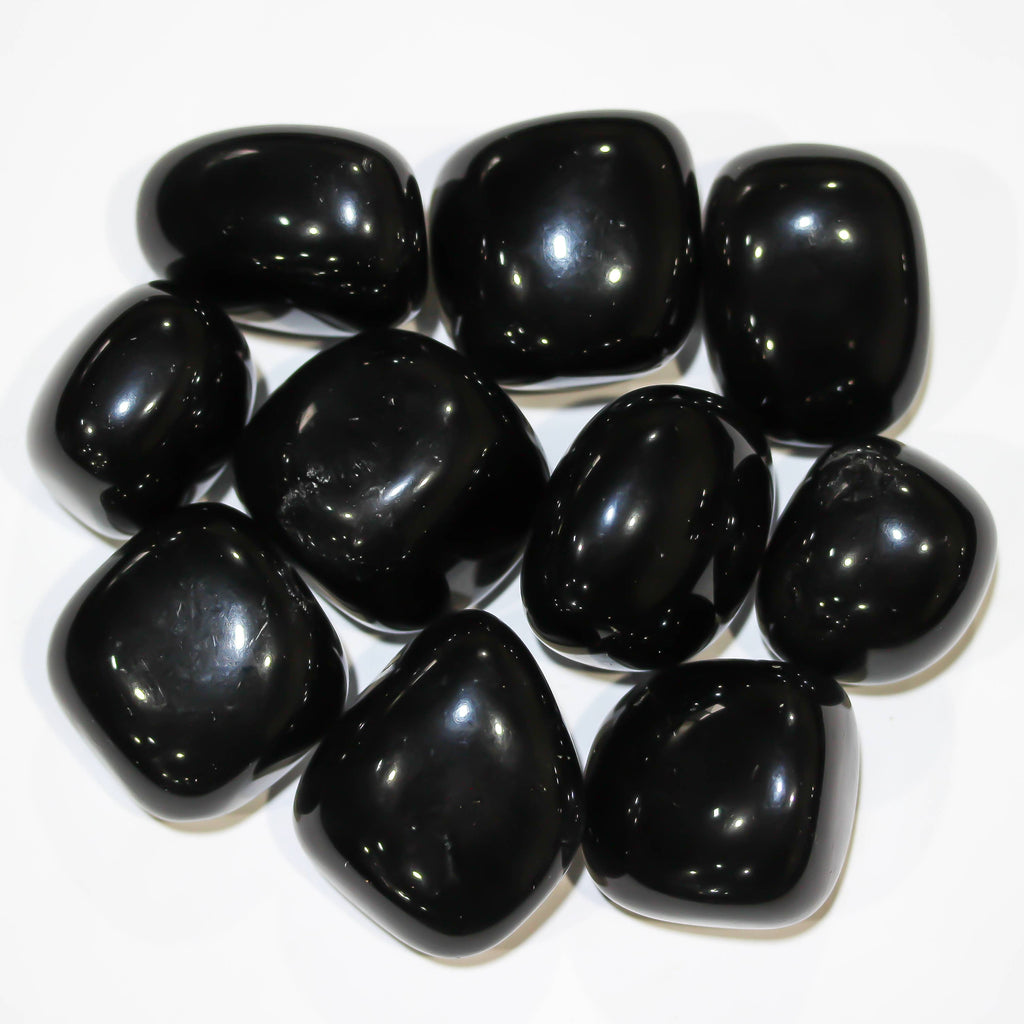 Black Obsidian Tumbled 30-45mm 1KG/2.2lbs
