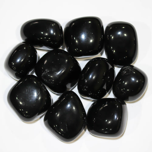 Black Obsidian Tumbled 30-45mm 1KG/2.2lbs
