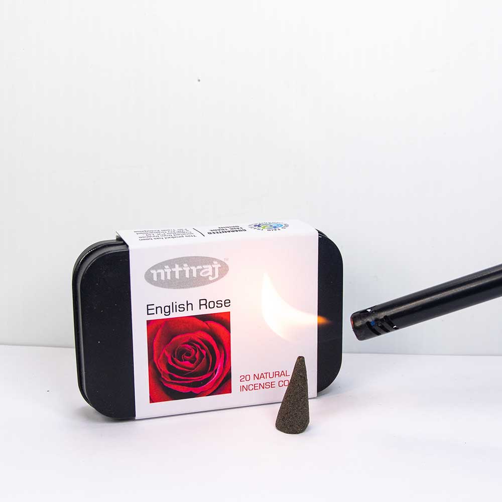 Nitiraj Natural Cones Box of 20  - English Rose