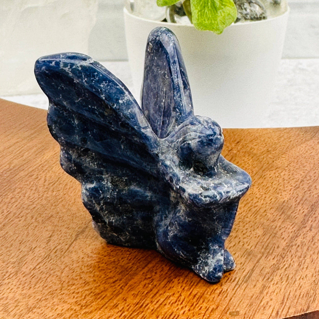 Crystal Carved Gemstone Fairy - You Choose Stone: Sodalite