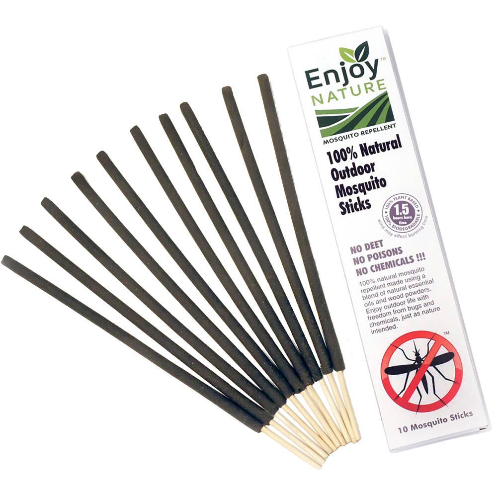 Enjoy Nature Mosquito Repellent - 6 Boxes of 10 Sticks