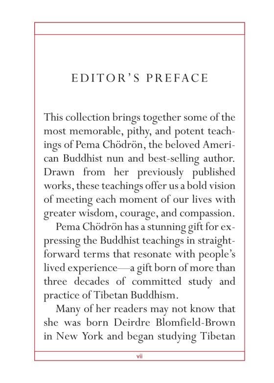 Pocket Pema Chodron_The