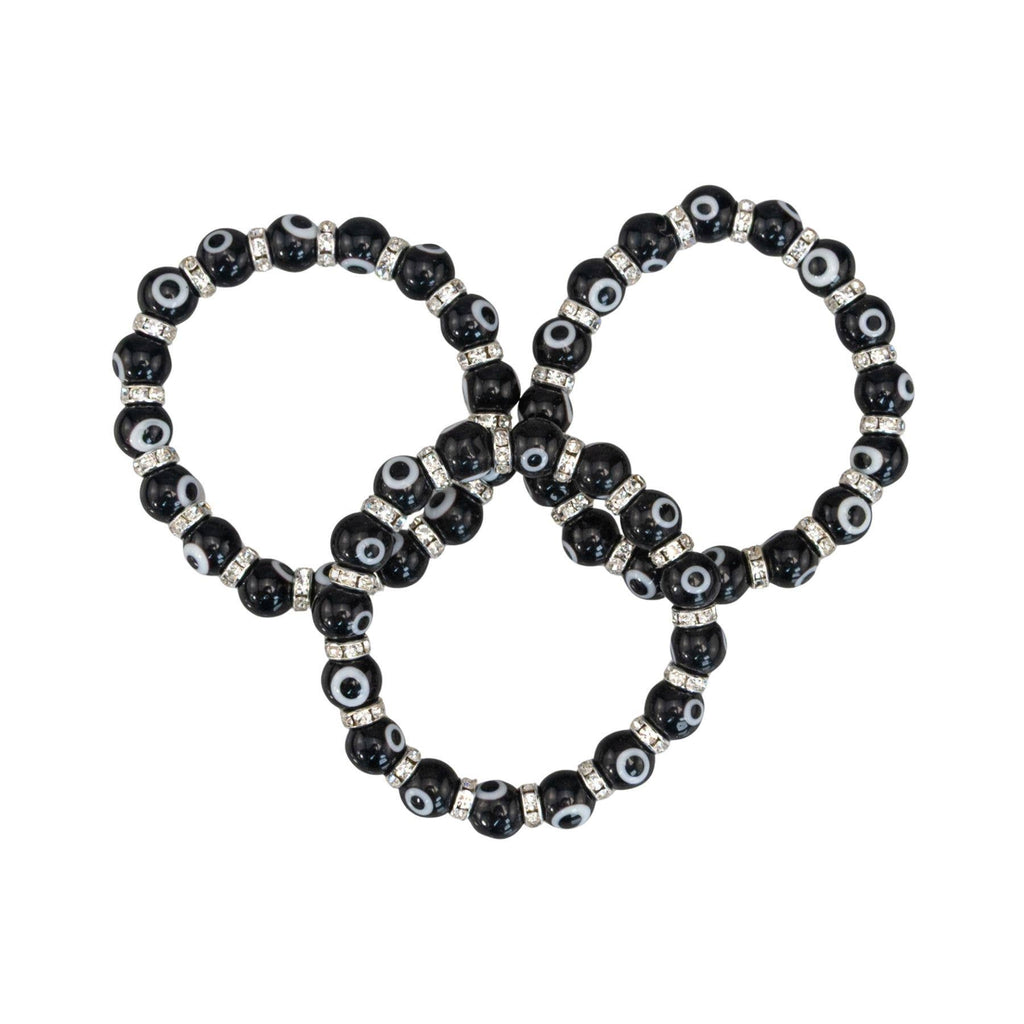 Evil Eye Bracelet: Light Blue