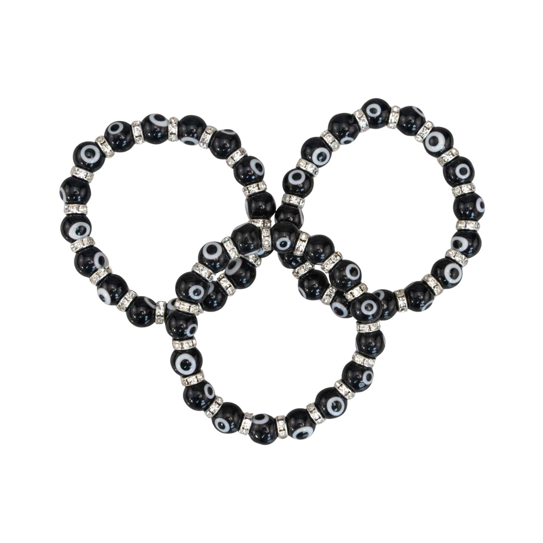 Evil Eye Bracelet: Black