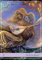 Angelic Vibrations Oracle by Josephine Wall: Flashcards 128 pages / English