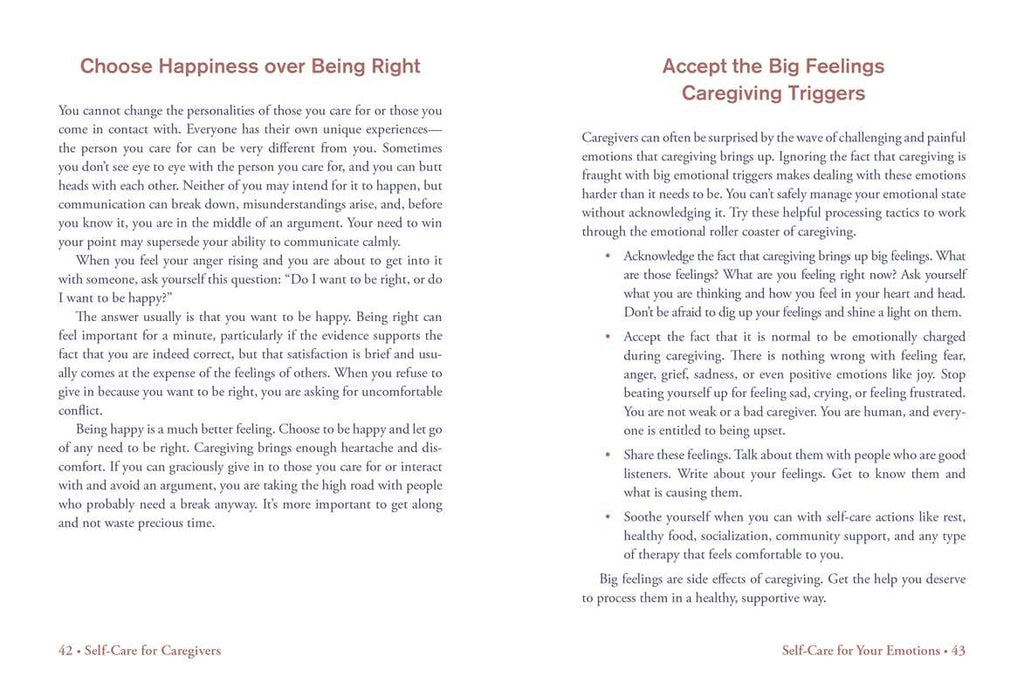 Self-Care for Caregivers by Susanne White: Hardcover 208 pages / English