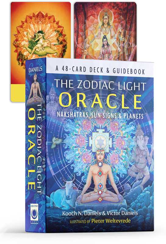 Zodiac Light Oracle by Kooch N. Daniels: Flashcards 320 pages / English