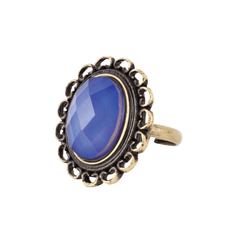 Oval Filigree Mood Ring