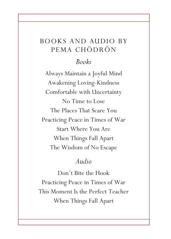 Pocket Pema Chodron_The