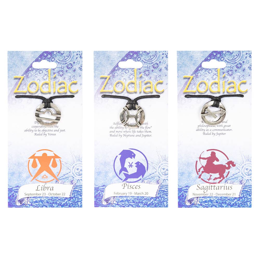 Signs Of The Zodiac Pendants: Capricorn