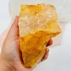 Golden Healer Rough Stone Crystal: 400-600g