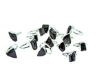 Shungite Elite Sterling Silver Ring Size 6 7 8: 6