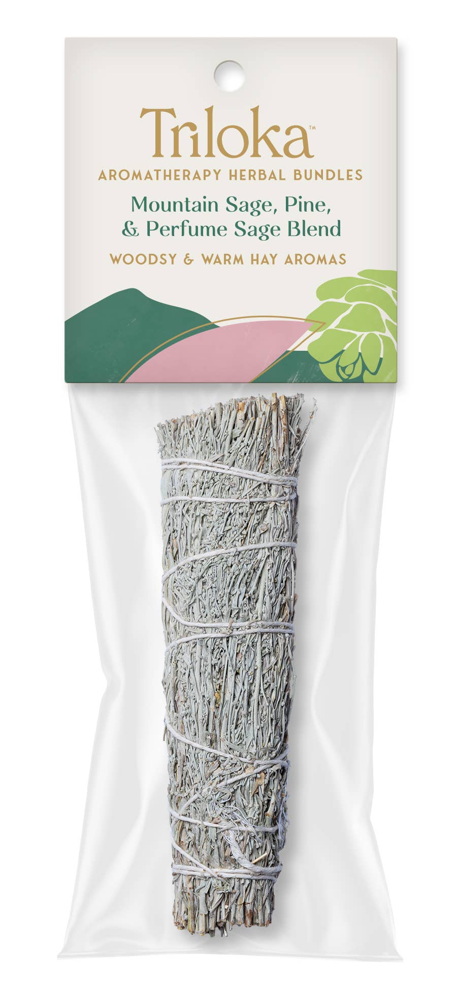 Triloka Mtn Sage, Pine, Perfume Sage - Medium Herbal Bundle