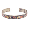 1/4" Copper Brass Letter Cuff