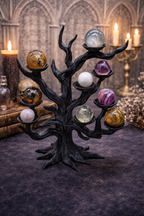 Tree Multi-Mini Crystal Sphere Holder
